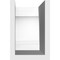 Ekena Millwork Standard Pescadero Architectural Grade PVC Rafter Tail, 4"W X 6"H X 24"L RFTP04X06X24PEC - alternate 3